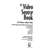 Video Source Book: A Videohound Reference