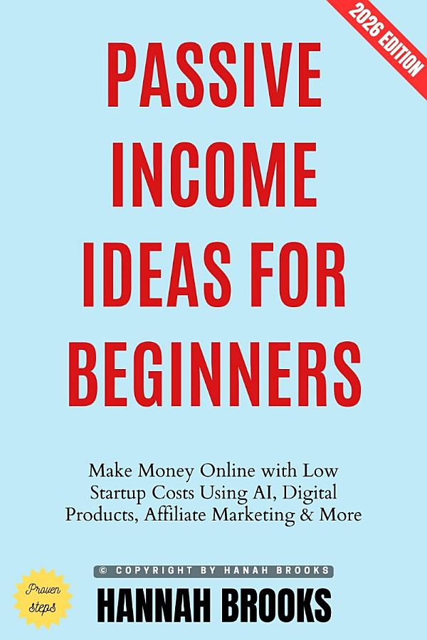 Passive Income Ideas for Beginners:: Make Money Online with Low Startup Costs Using AI, Digital Products, Affiliate Marketing & More
