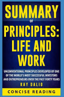 Summary of Principles: Life and Work by Ray Dalio