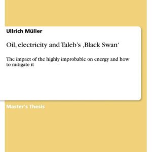 Oil, electricity and Taleb’s ‚Black Swan‘: The impact of the highly improbable on energy and how to mitigate it