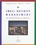 Small Business Management: An Entrepreneurial Emphasis