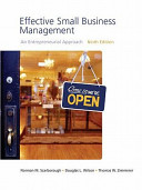 Effective Small Business Management Value Package (Includes Business Plan Pro, Entrepreneurship: Starting and Operating a Small Business)