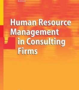 Human Resource Management in Consulting Firms