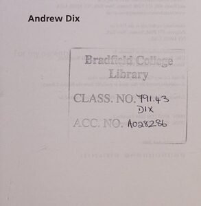 Beginning Film Studies
