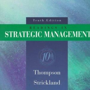 Readings in Strategic Management
