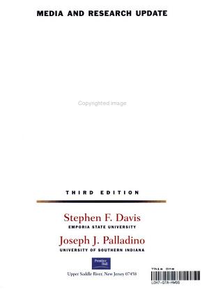Psychology: Media and Research Update