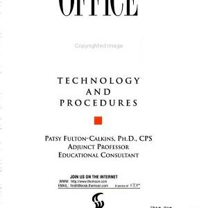 Office 2000: Technology and Procedures