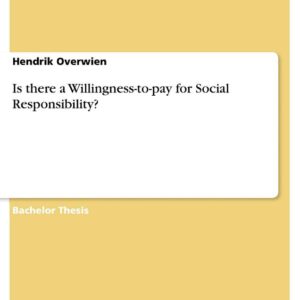 Is there a Willingness-to-pay for Social Responsibility?