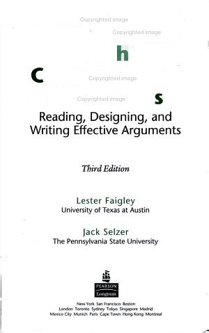 Good Reasons with Contemporary Arguments: Reading, Designing, and Writing Effective Arguments