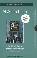Middle East in Modern World History Mysearchlab Standalone Access Card