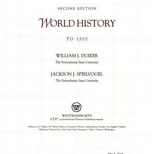 World History: To 1500