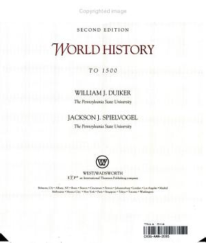 World History: To 1500