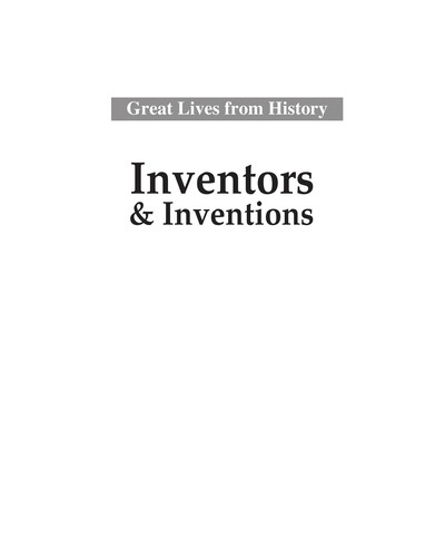 Inventors and Inventions