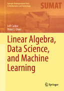 Linear Algebra, Data Science, and Machine Learning